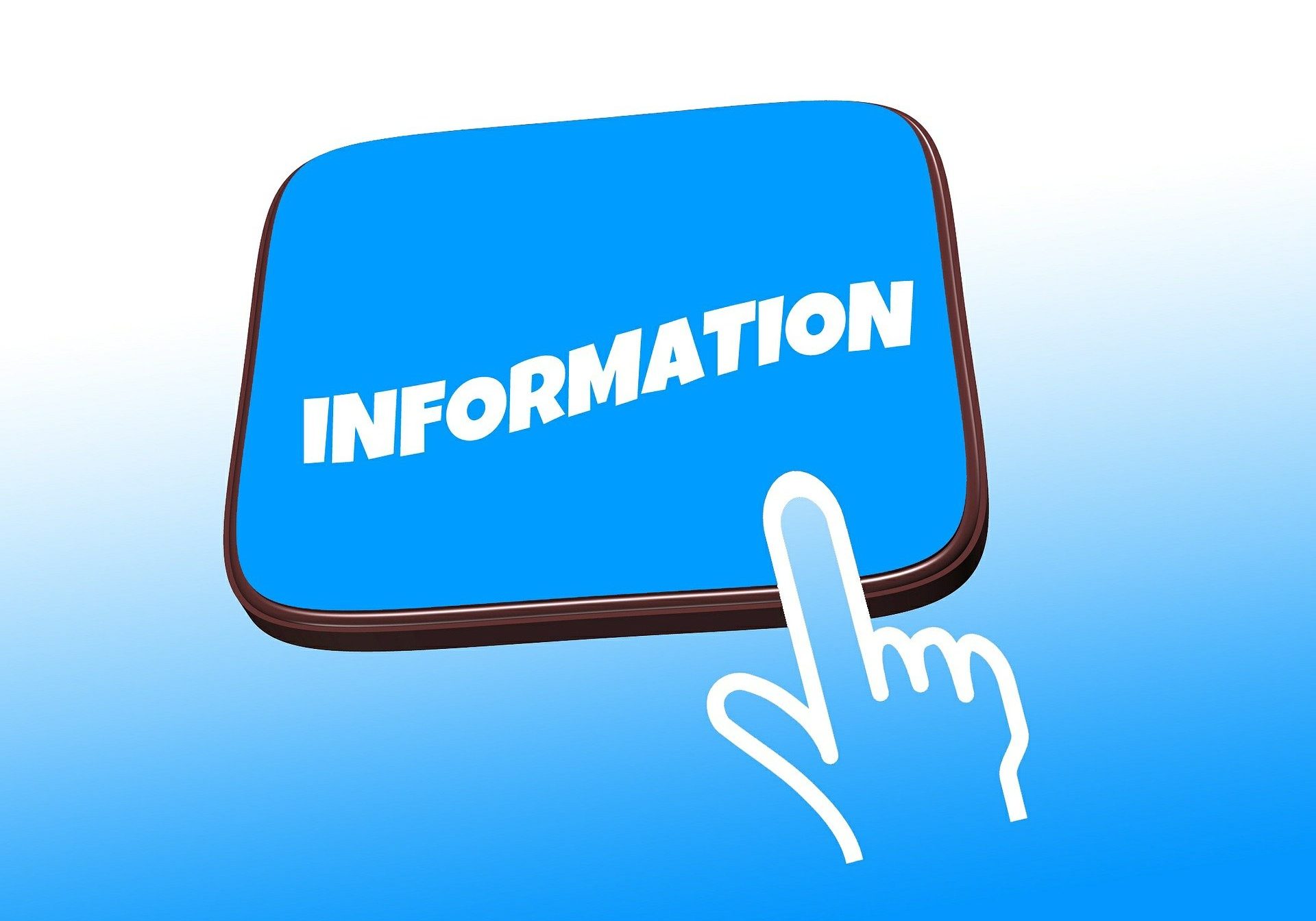 panneau information